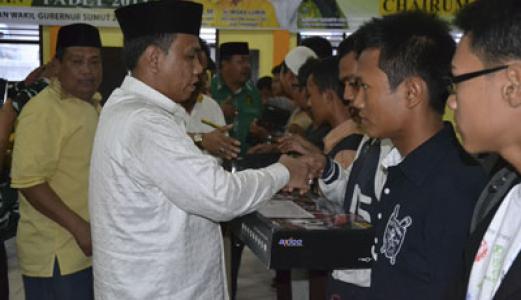 Di Tanjung Balai, Tim Pemenangan Targetkan 70 Persen Suara Chairuman-Fadly